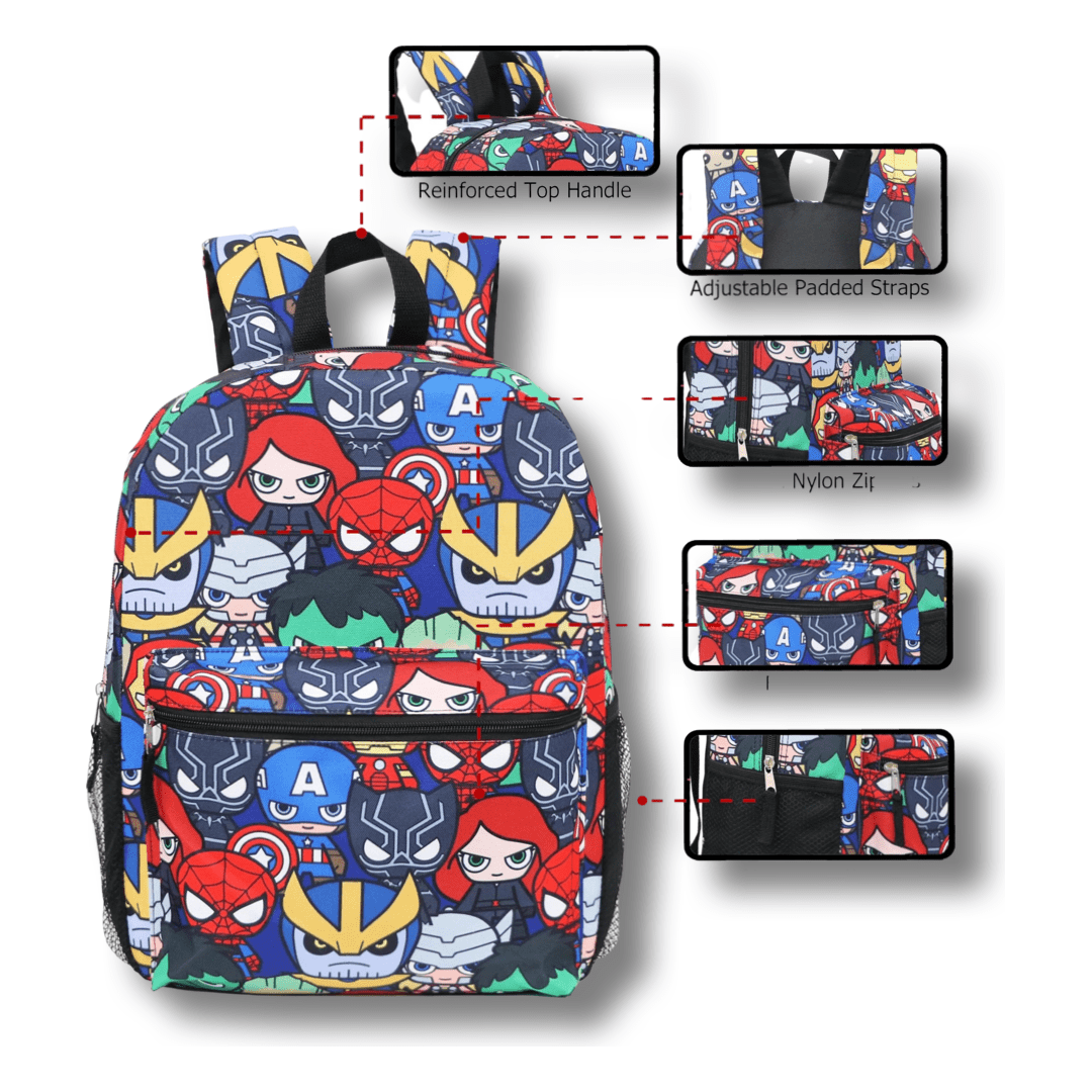 avengers kawaii mini backpack Marvel Kawaii Avengers Backpack