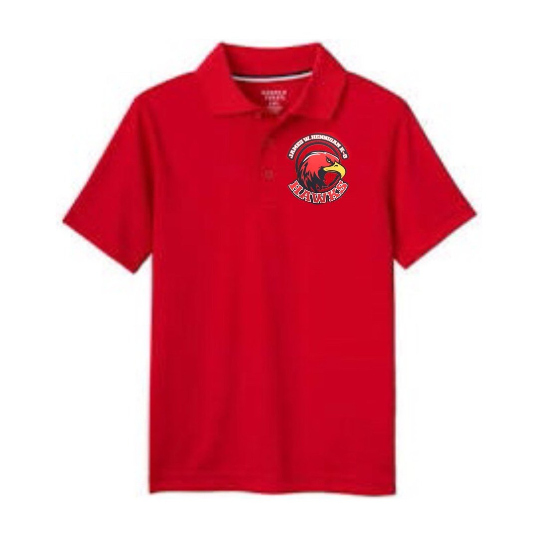 Hennigan School Short Sleeve Polo - Grades K-5 - Kids