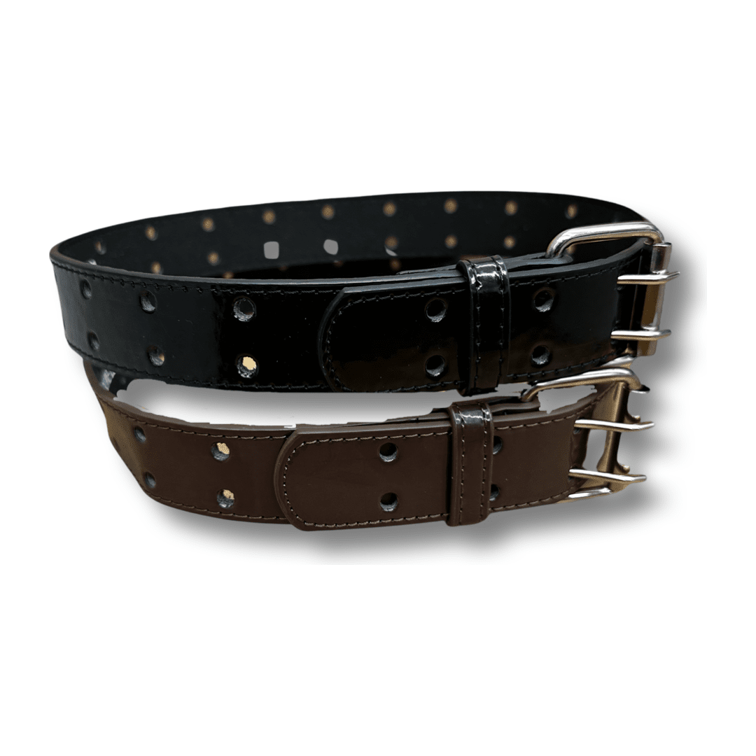 Girls Two-Hole Patent Belt