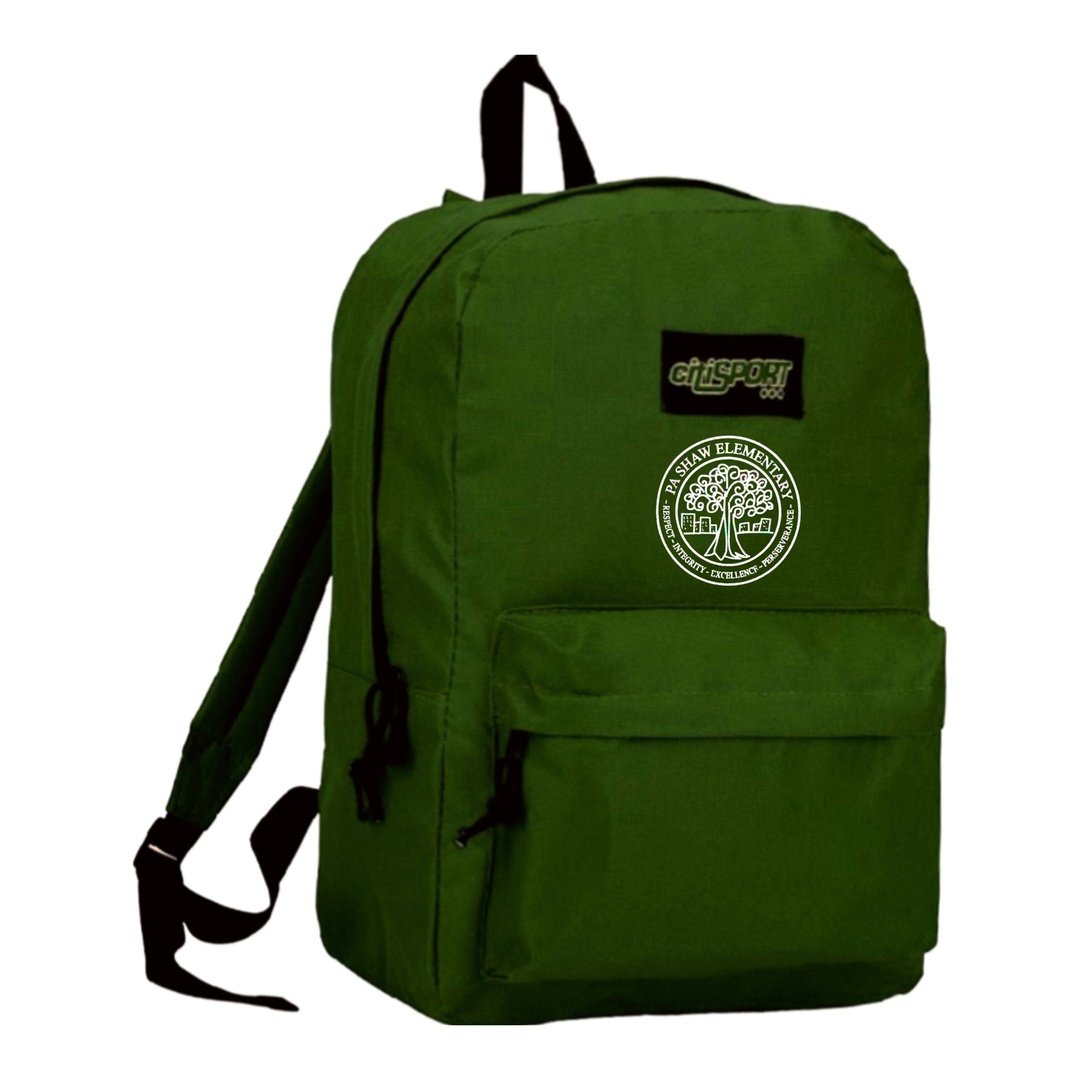 PA Shaw Green Backpack