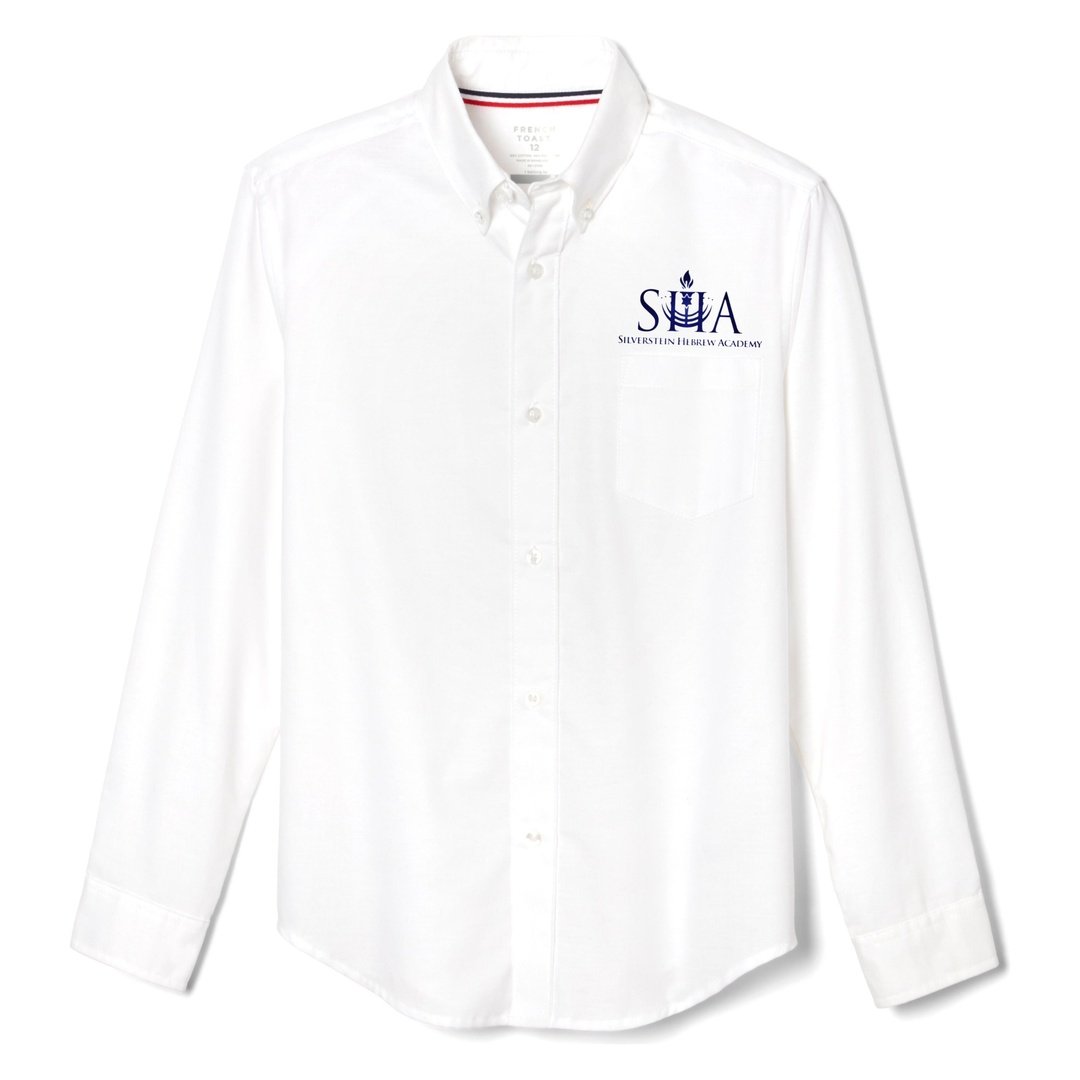 Silverstein Hebrew Academy Long Sleeve Oxford Shirt -Boys