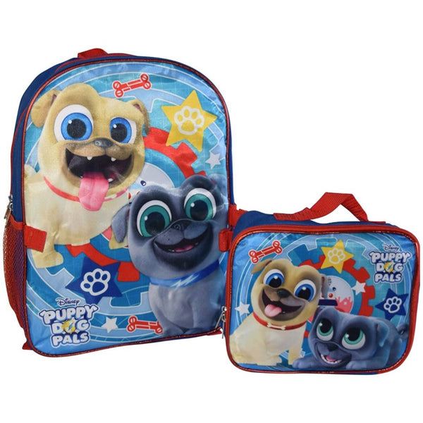 Puppy Dog Pals 16" Backpack W/ Lunch Bag