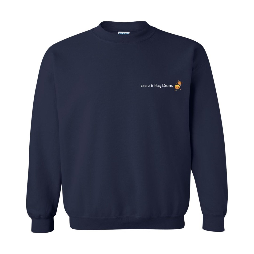 Learn &amp; Play Crew Neck Fleece Sweatshirt -Kids
