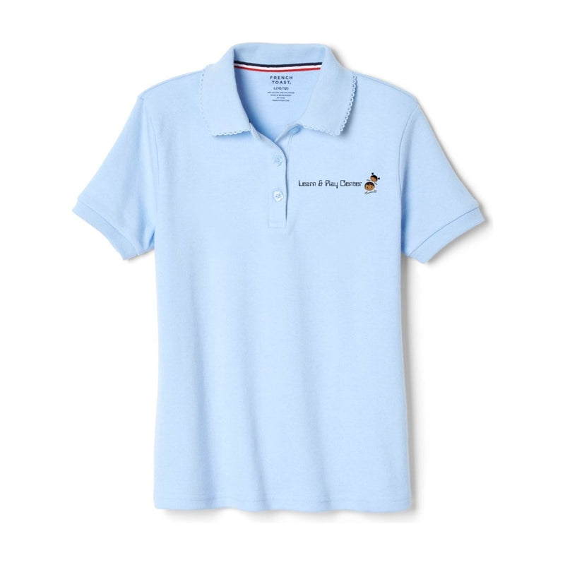 Learn & Play Short Sleeve Picot Collar - Girls