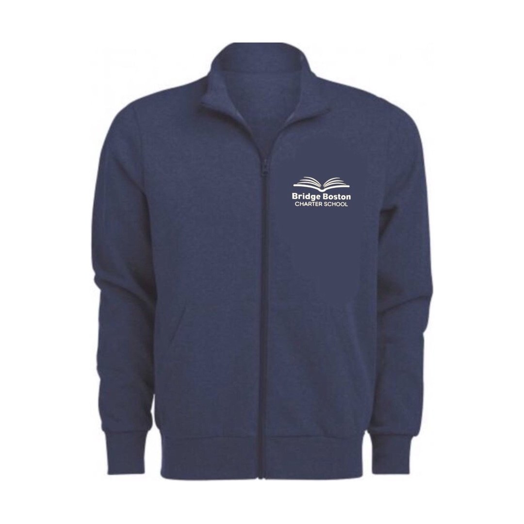 Bridge Boston Charter Full-Zip Mock Neck Sweatshirt - Kids