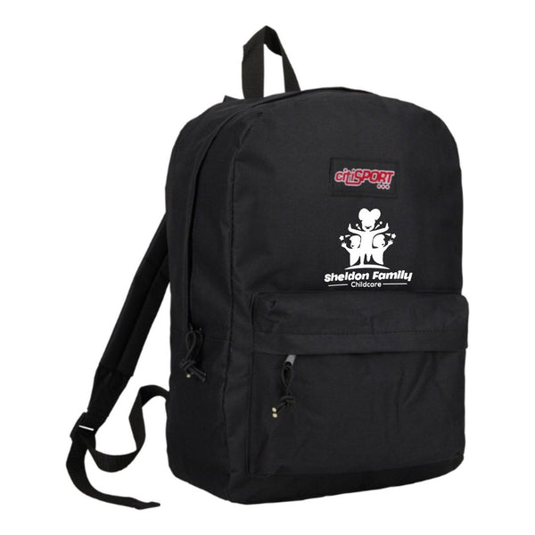 Sheldon Family Childcare 17" Citi Sport Solid Backpack