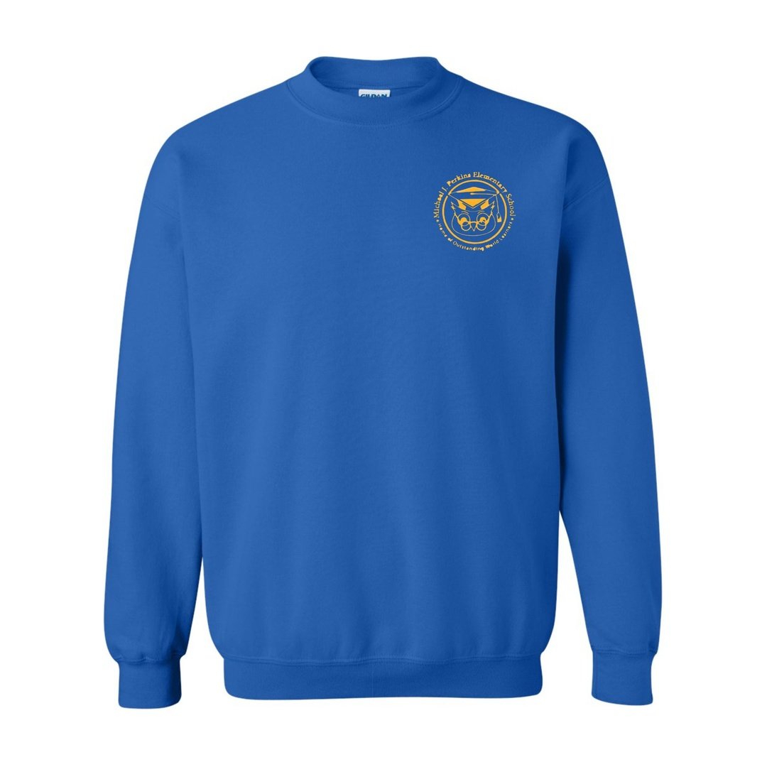 Michael J. Perkins Royal Crew Neck Sweatshirt - Kids