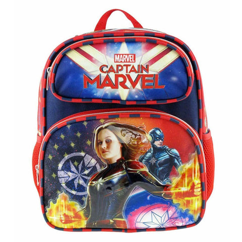 12"  Captain Marvel Toddler Backpack