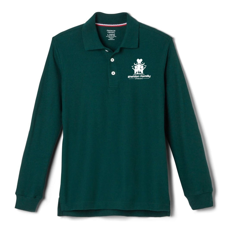 Sheldon Family Childcare - Long Sleeve Polo - Adult
