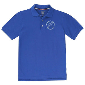 Ellison Parks Youth Short Sleeve Polo - Screen Printed - Boston School Uniform